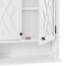 Alaterre Furniture Coventry 27"W x 29"H Wall Mounted Bath Storage Cabinet with Two Doors and Open Shelf ANCT75WH - alternate 5